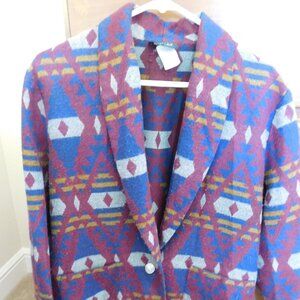 Vintage Fritzi Petite Sport Southwestern Jacket, PM